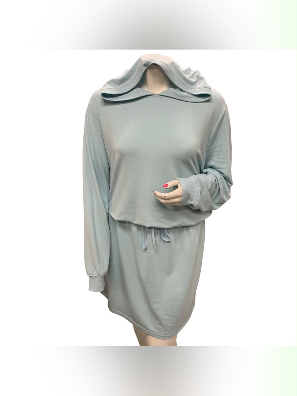 tek gear Sage Green Hooded Swim Cover-Up Dress Size 3X